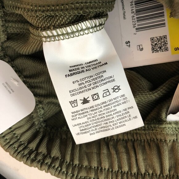 Nike Mens Standard Issue DRI-FIT 8" Basketball Shorts Loose Fit Olive Green S - Picture 5 of 5